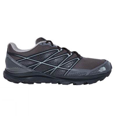 Zapatillas Running The North Face Litewave Endurance Mujer Gris Oscuro / Gris - Chile MZS825617